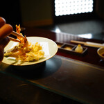 味さい - 料理写真:カウンター天婦羅