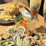 カキもビールも生がスキ 天神大名店 - 