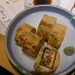 寿司・割烹 やなぎ - 玉子焼き