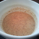 新月 - 魚粉と味噌とゴマで仕上た冷汁っぽいつけダレ