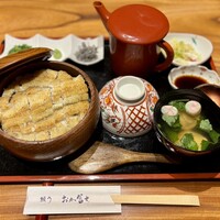 鰻う おか冨士 - 白焼き上ひつまぶし