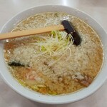 まつや食堂 - 半盛り中華そば