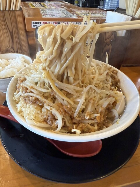 らめん / Nishi2点 G系ラーメン ナカモズマシマシ - 中百舌鳥（南海）/ラーメン