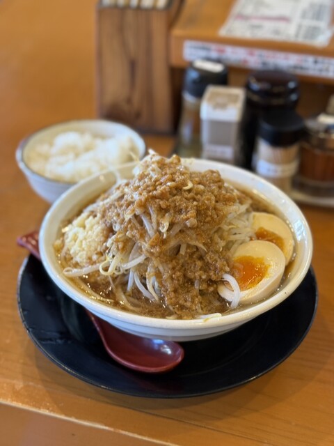 らめん / Nishi2点 G系ラーメン ナカモズマシマシ - 中百舌鳥（南海）/ラーメン