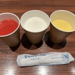 スーパーラウンジ - トマトジュース　牛乳　コーンスープ