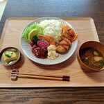 Toyochan Croquette Ouchi Cafe - 大人のお子様ランチ定食※ご飯付きます