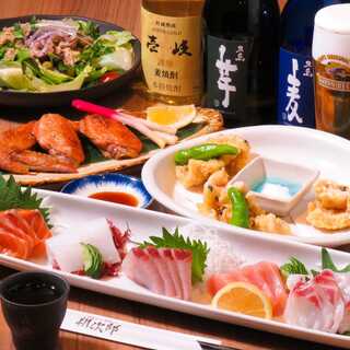 お得な飲み放題付コース4,500円◆日～木は無制限に変更可