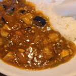 萬珍軒 - なす飯のアップ