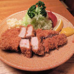 特ロースカツ、ボリュームあります