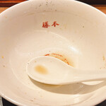 中華そば 勝本 - 