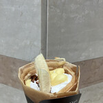 ディッパーダン - 料理写真:バナナチョコカスタードクレープ。