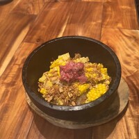 熟成和牛焼肉エイジング・ビーフ 横浜店 - ガーリックライス