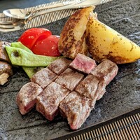 鉄板グリル鎌倉山 - 牛ロース肉♡♡♡