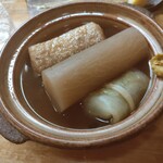 海鮮料理　沖菜 - おでん 単品3品
