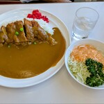 おぐら 瀬頭店 - 女房選択のチキンカツカレー。ルーがとても美味しいとの評判でトライしました。本当におぐらのカレーは地元テレビ番組でランキングに入っただけあります。皆さんも一度お試し下さい。