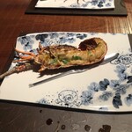 汀渚 ばさら邸 - 伊勢海老鬼殻焼き