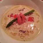 饗 くろ喜 - 14.05.25【限定麺】アスパラガスの冷たいそば(1500円)