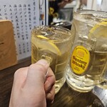 金町製麺 - ハイボール