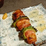炭火焼鳥 なかお - 豚バラゴーヤ