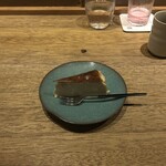 焼鳥米澤 - バスクチーズケーキ