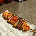 炭火焼鳥 なかお - ねぎま