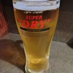 炭火焼鳥 なかお - 生ビール