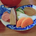 うなぎ亭 友栄 - 香物セット