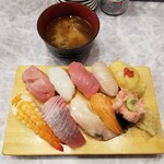 寿し処 福一 - おまかせ１０カン握り