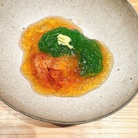 iro - 鹿のしゃぶしゃぶにおだしのジュレ