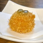 お食事処 だんらん日和 - 本日のランチ(\1,980)　前菜：太田のかぼちゃコロッケ