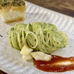 お食事処 だんらん日和 - 本日のランチ(\1,980)　冷製カッペリーニのジェノベーゼ