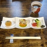お食事処 だんらん日和 - 本日のランチ(\1,980)　前菜