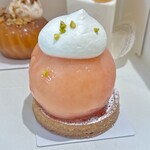 Chez Yu - 桃のタルト(\972)