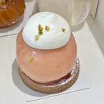 Chez Yu - 桃のタルト(\972)