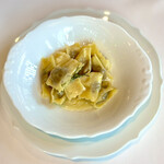 リストランテ イ・ルンガ - アニョロティダルプリン