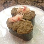 Nontazushi - かに味噌軍艦 250円☆（第一回投稿分③）