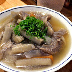 天ぷら処 こさか - あっさり牛すじ煮込み（２０１４年１０月）