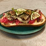 文化商店 - 鯖のコンフィ オープンサンド(990円)