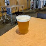 はこだて海鮮市場  - 函館地ビール 五稜の星(weizen) 550円