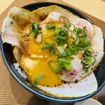 麺屋 い志だ - 卵黄トロり♫