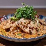 中華ダイニング 一途一心 - 2025.9 大山鶏使用よだれ鶏（1,280円）