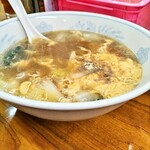 中華料理 温品飯店 - 丼サイズのスープ