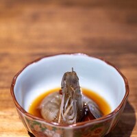 中華ダイニング 一途一心 - 2025.9 天使の海老の紹興酒漬け
