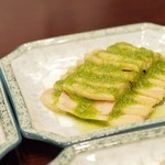 趙楊 - 地鶏（ぢどり）に青花椒（あをざんせう）がけ