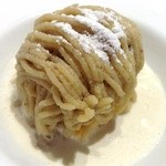 Restaurant27 - ('14/12)（モンブラン風）マロンアイスクリーム