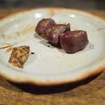 柳家 - 砂肝ではありませんｗｗ鹿のフィレ　H26年10月