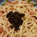 築地 BistroMasa - おまけのキャビア