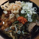 かしわや - ぶっかけそば　冷　970円