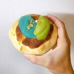 パン工房 ブランジェリーケン - メロンソーダベーグル(480円)