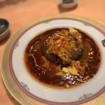 ステーキハウス キッチンリボン - ハンバーグ